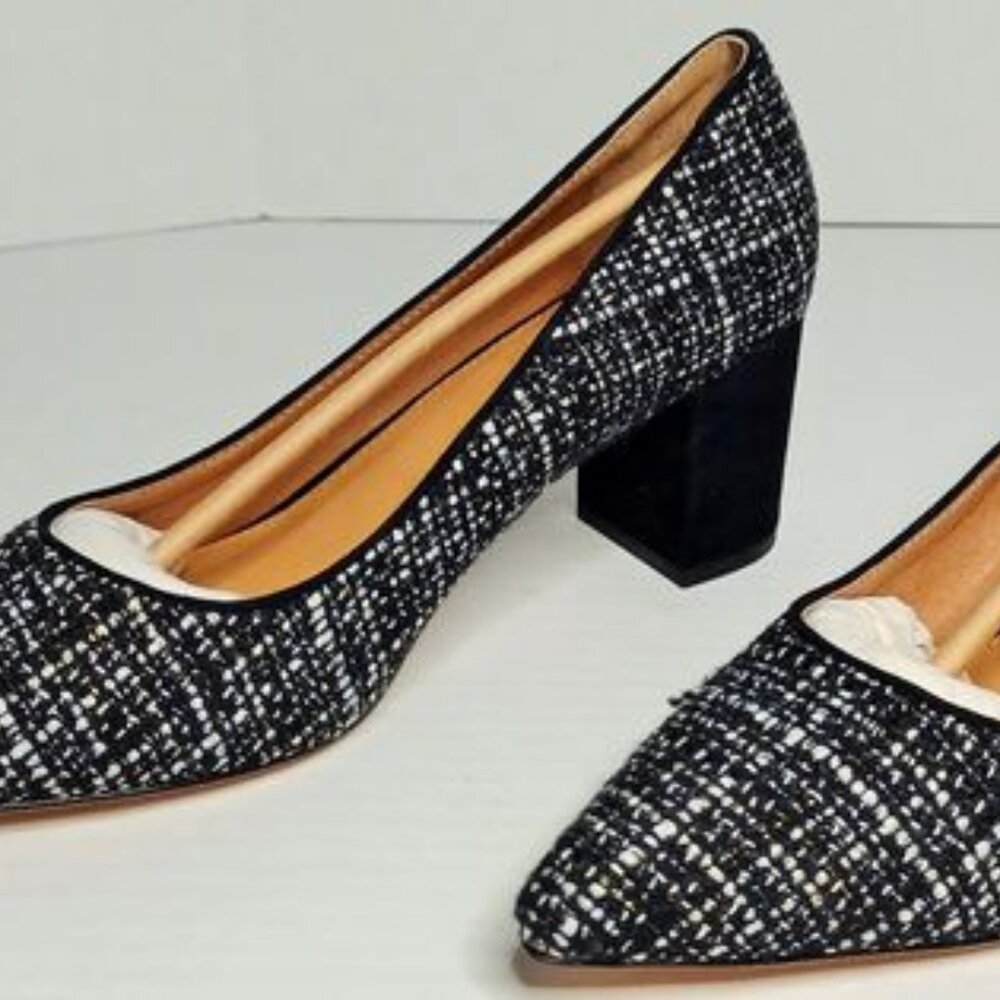 Corso Como Regina Black & White Tweed size 9 1/2M